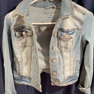 SUPER CUTE XS JEAN DENIM JACKET 🦋💖